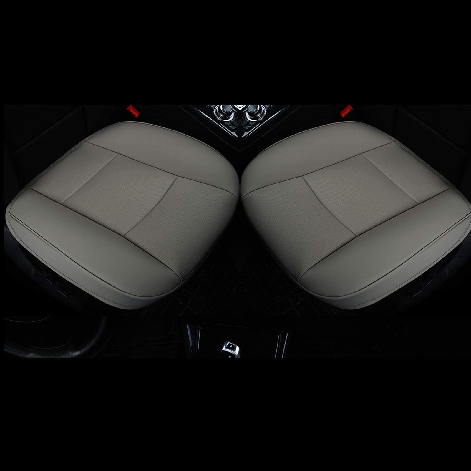 2 Pack Dark Grey Car Seat Cushions Cover