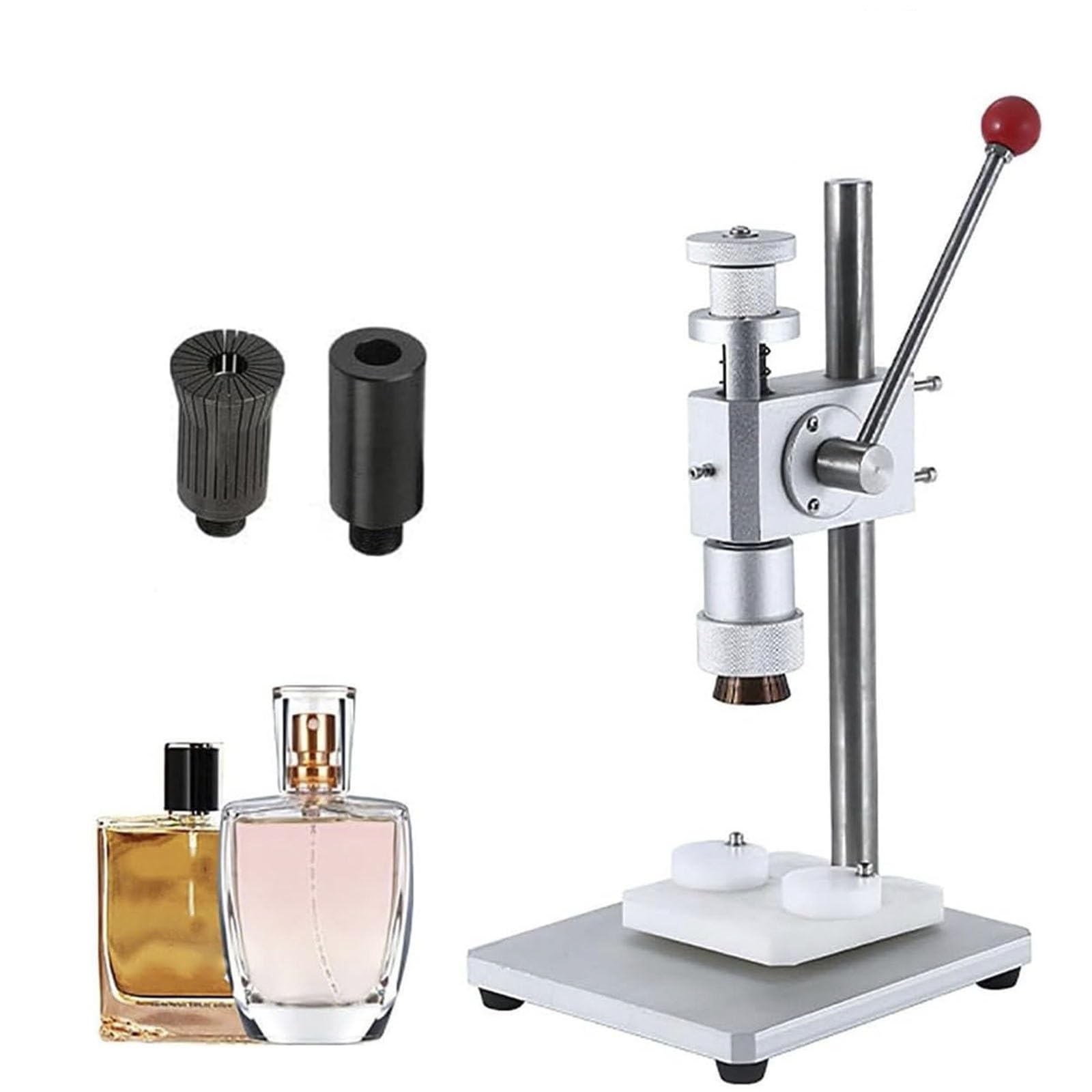 asdchZen Manual Perfume Crimper Capper Machine For Bottle Sealing And Capping, Ideal For Perfume Packaging And Spray Bottle Pressing (13Mm)