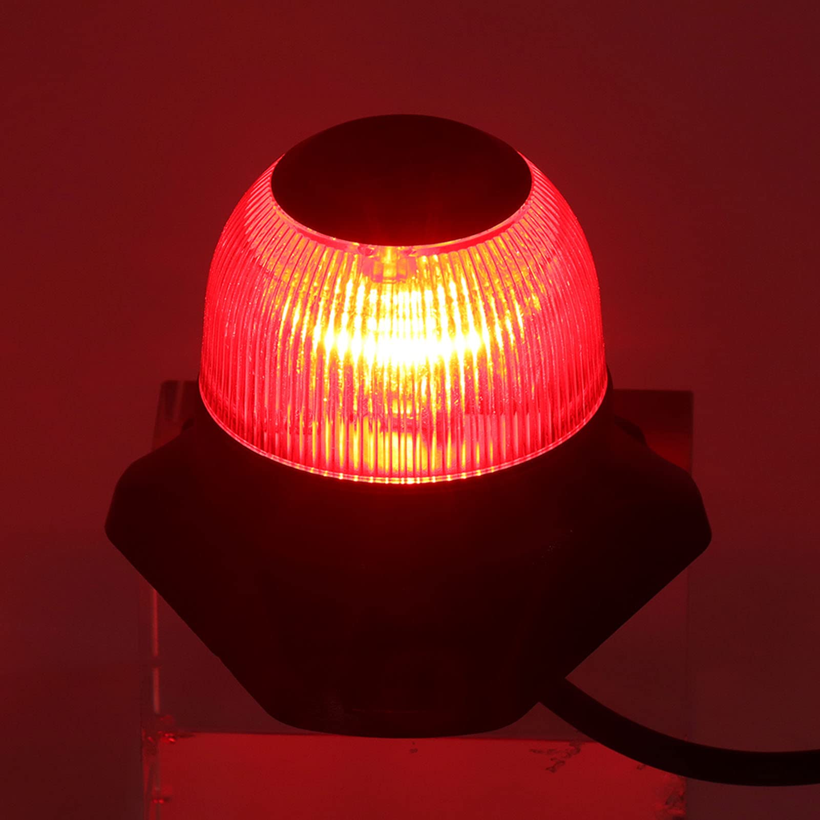 Cryfokt Luce di Navigazione per Barca LED, Impermeabile IP67 Antiriflesso | Luce di segnalazione per vela marina pieghevole, 3 W a bassa potenza, DC 10-30 V, per barche da pesca, yacht, pontone