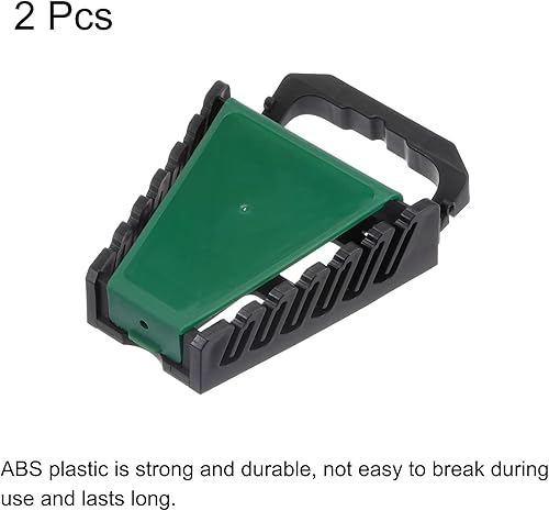 Miniatura 3 de HARFINGTON 2 soportes organizadores de llaves 6 ranuras de 4.5 x 4 pulgadas de plástico ABS con asa para transporte