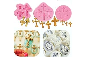 JeVenis Cross Fondant Mold Set