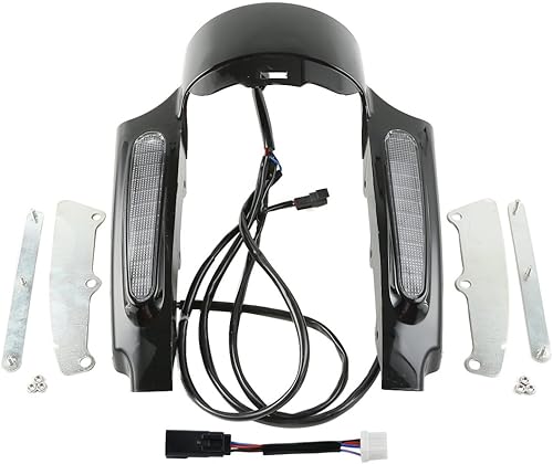 Miniatura 5 de TCMT Juego de fascia de guardabarros trasero compatible con Harley Touring Road King CVO Road Glide Ultra Classic Electra Glide Street Glide