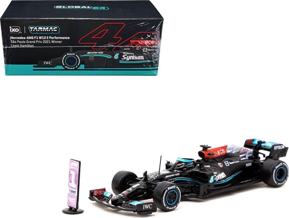 Tarmac Works x Ixo 1/64 Mercedes AMG F1 W12#44 L. Hamilton