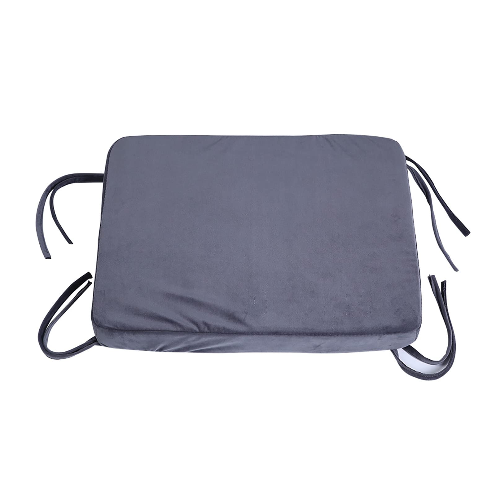 Haofy Cojín de Silla de Algodón de Terciopelo Suave, Ajuste 100% Cómodo con Cierre de Gancho y Bucle para Sillas de Madera Dura, Mecedoras, de Comedor