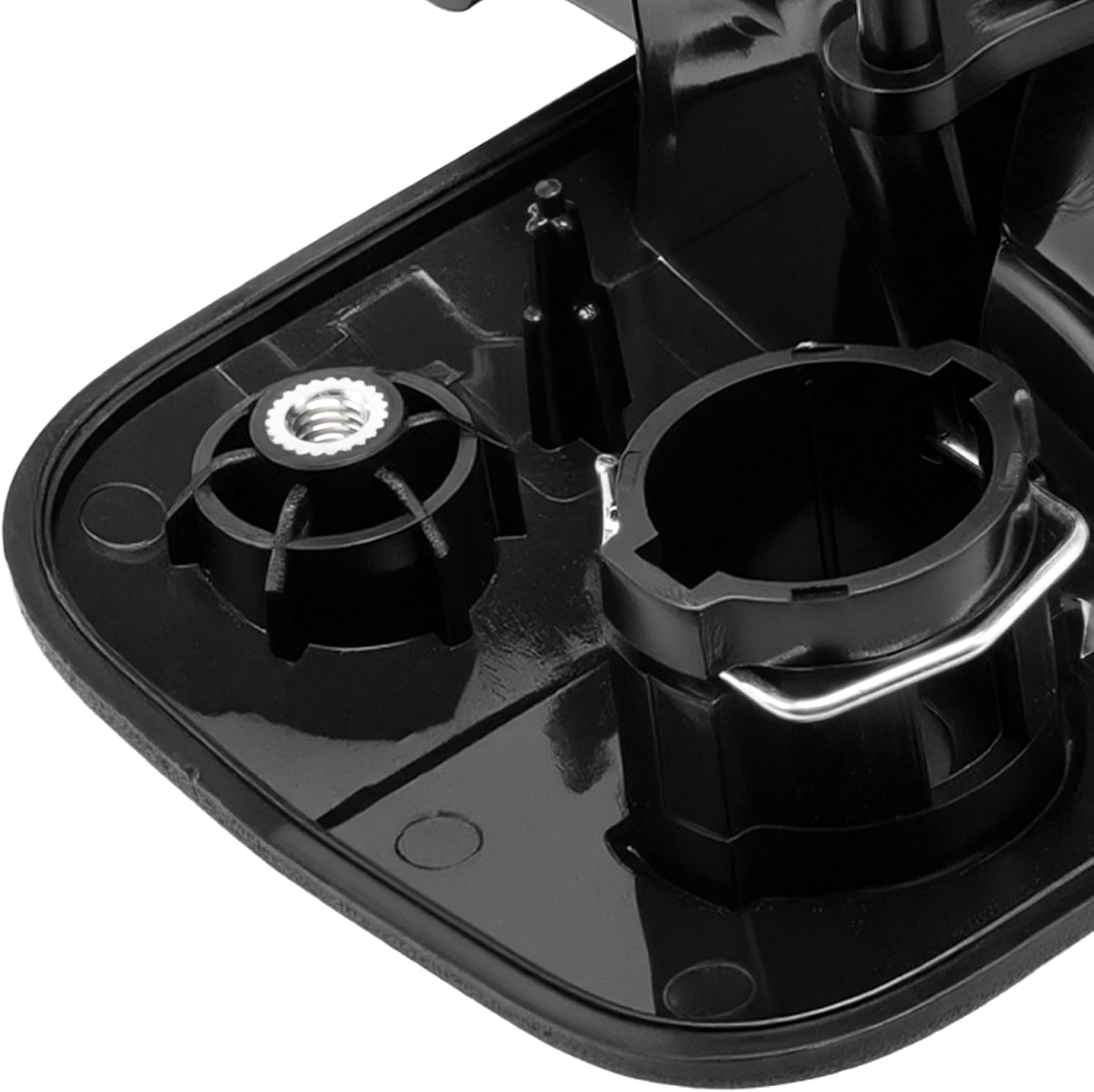 KAX Exterior ABS Door Handle Tailgate Handle 1Pcs Compatible with 2007-2013 Toyota Tundra; Replaces#69090-0C040,690900C040,81213,TO1915113
