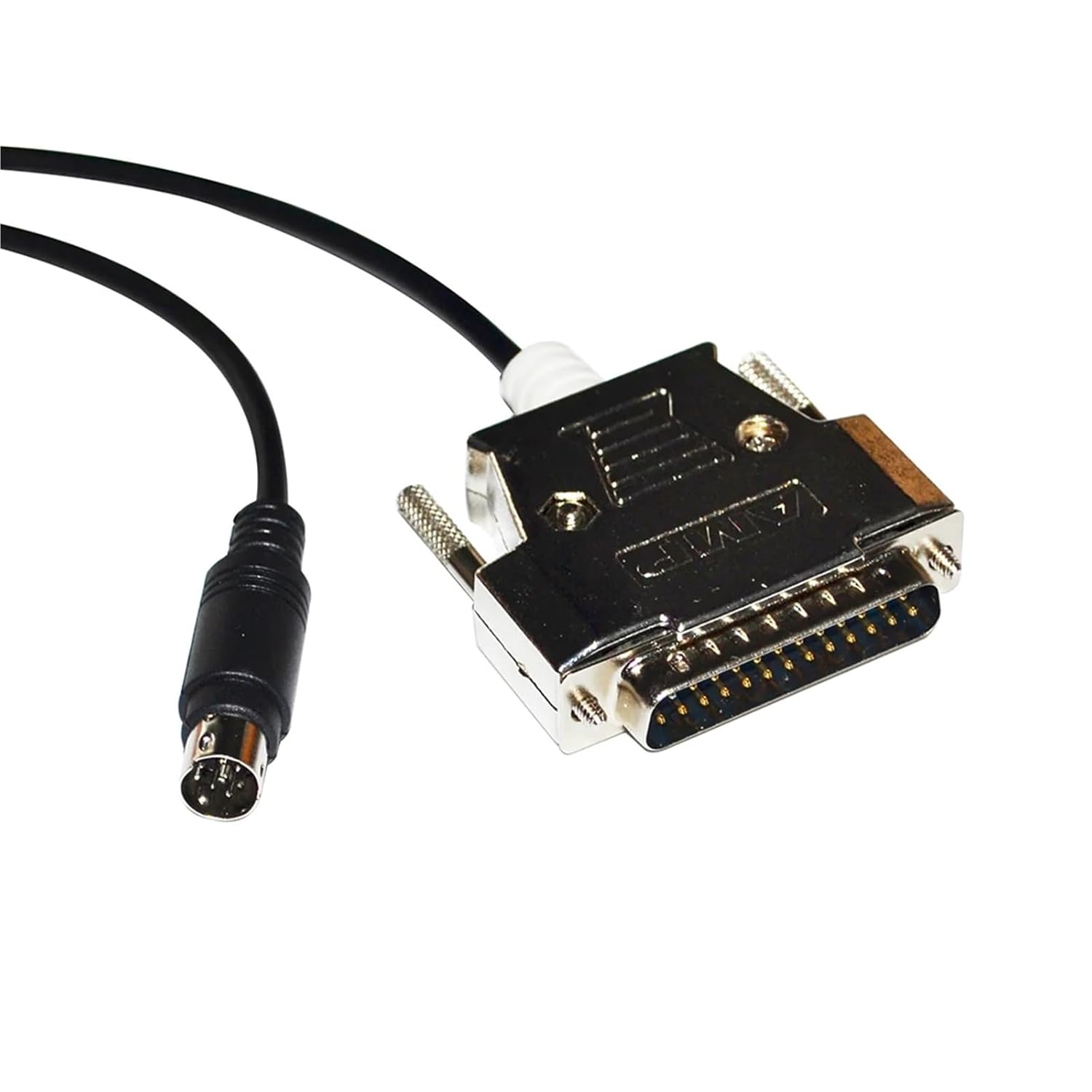 D-SUB 25PIN DB25 Male to MINI DIN 8PIN MD8 Adapter FX-232AW to FX2N/FX1N/FX0N/FX1S/FX0 FX-422CAB0 Communication Cable(3metres)
