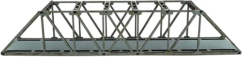 Miniatura 3 de War World Scenics - Puente de viga de MDF de calibre N de una sola vía (7.874 in) (elige color) - Escala de modelado ferroviario Modelo ferroviario