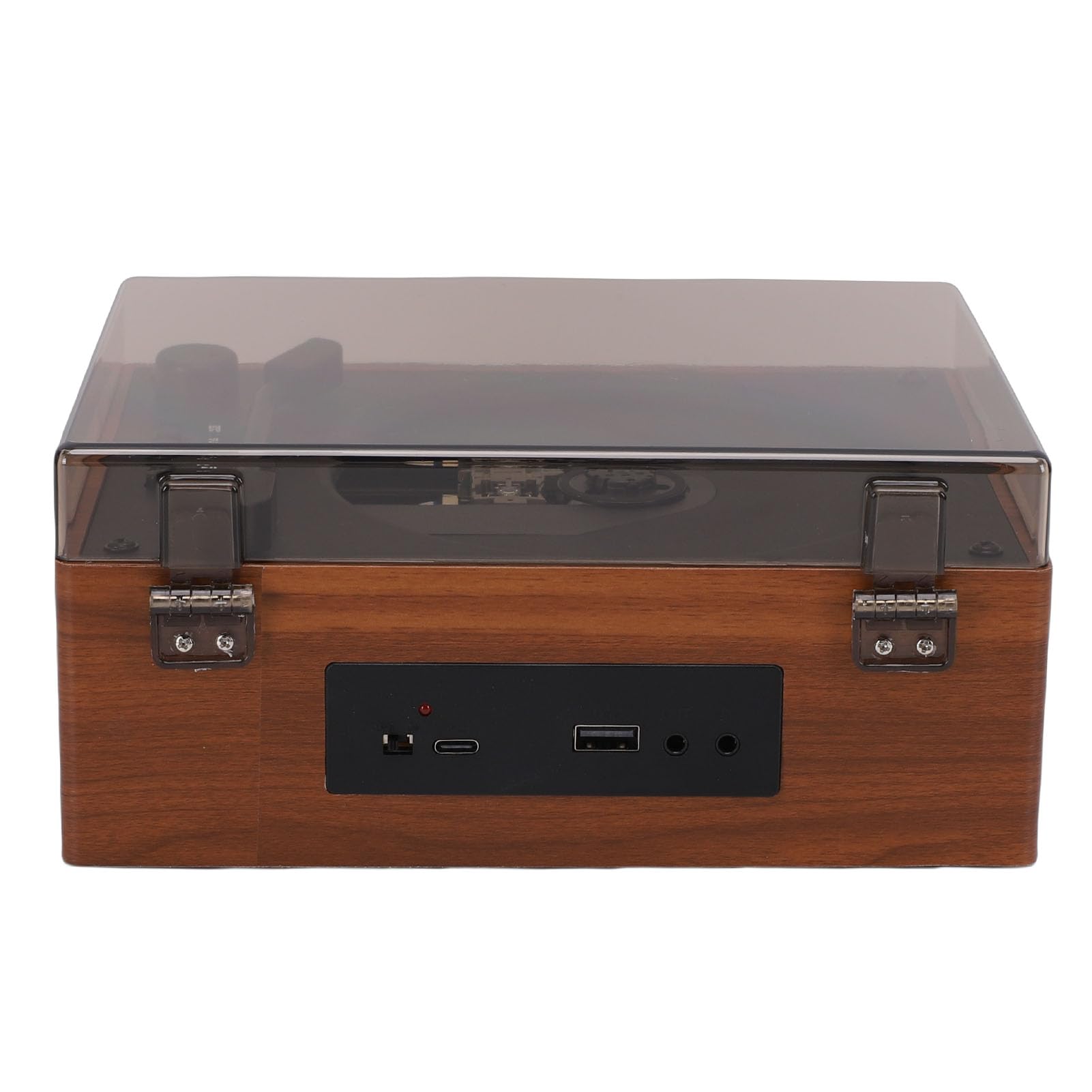 Hidyliu Lettore CD Vintage Portatile con Avanzato Bluetooth 5.1 per la Casa, L'auto e gli Amanti della Musica, Design Classico (Marrone)
