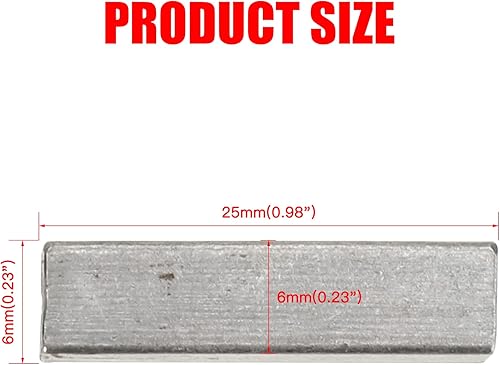 Miniatura 9 de GREHUA Disco de freno mecánico de 8 pulgadas, orificio de 14 pulgadas, chavetero para Azusa 1823 Manco 9598 9597 Airheart MB-1 Yerf-Dog ASW Bristers