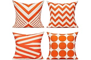 All Smiles Outdoor Pillow Covers - Orange