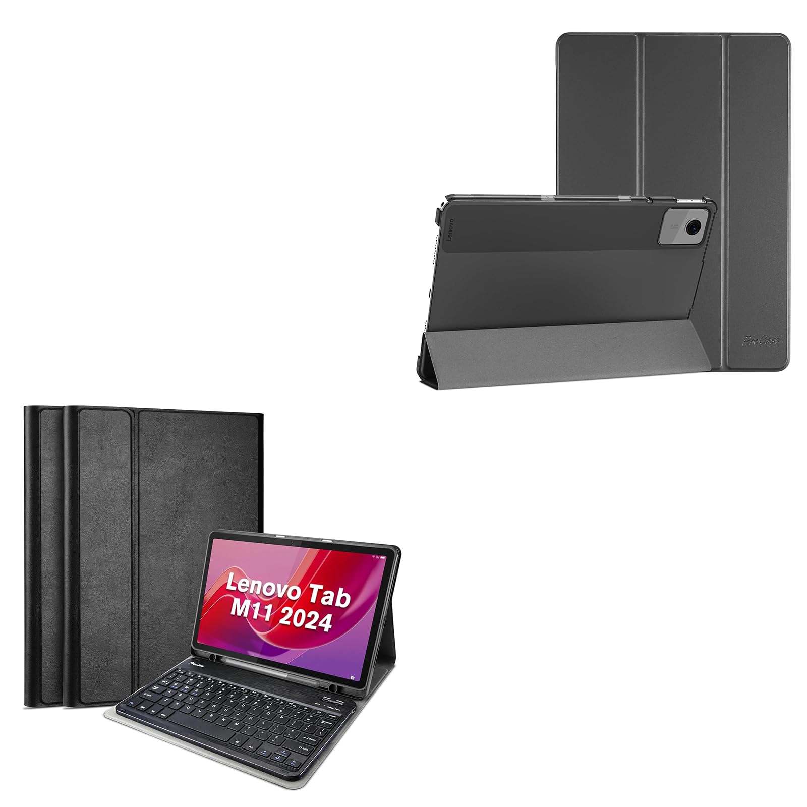Lenovo Tab M11 & Folio Case セット Amazon.com: Lenovo Folio Case for Tab M11 - Tablet Protector