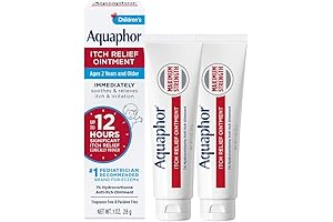 Aquaphor Children's Itch Relief Ointment: Comfort for Kids' Itching Skin
