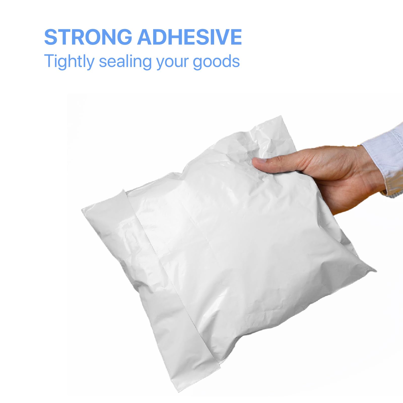 Buste in plastica per spedizioni, 22,9 x 30,5 cm, ideali per spedizioni Amazon e forniture per piccole imprese (confezione da 100)