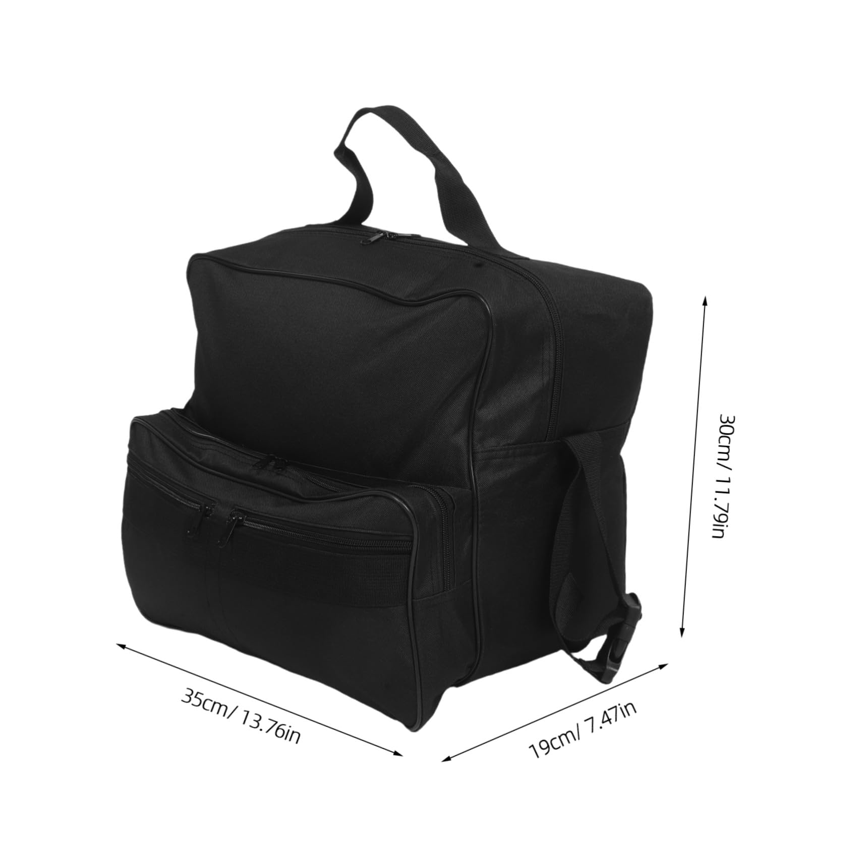 Gatuida Bolsa Mochila para Silla de Ruedas Gran Capacidad con Compartimentos Múltiples para Almacenamiento y Viaje Movilidad Asistida
