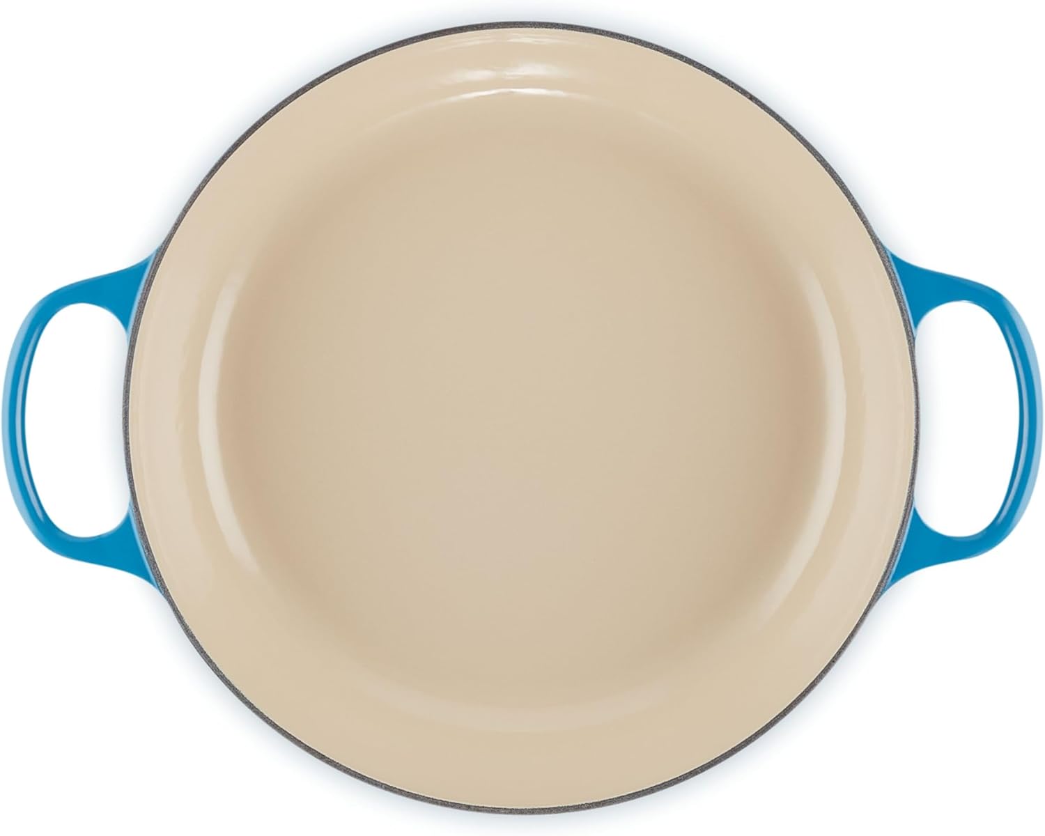 Le Creuset Olive Branch Collection Enameled Cast Iron Signature Braiser, 3.5 qt., Marseille with Embossed Lid - Image 3