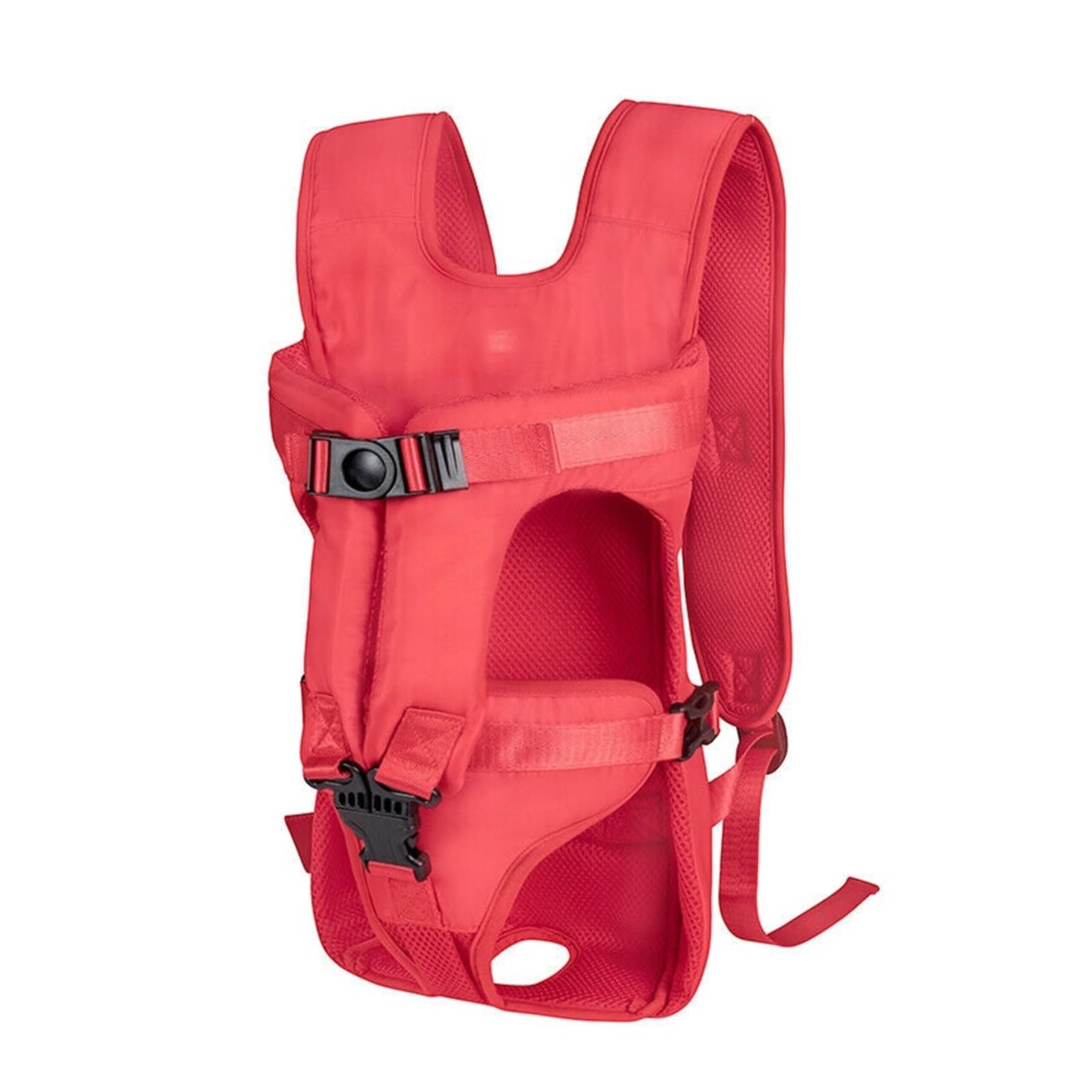 Pet Carrier Comfortable Breathable Dog Bag Dogs Front Travel Adjustable Carriers Backpack Carrying Supplies Rouge Red Large