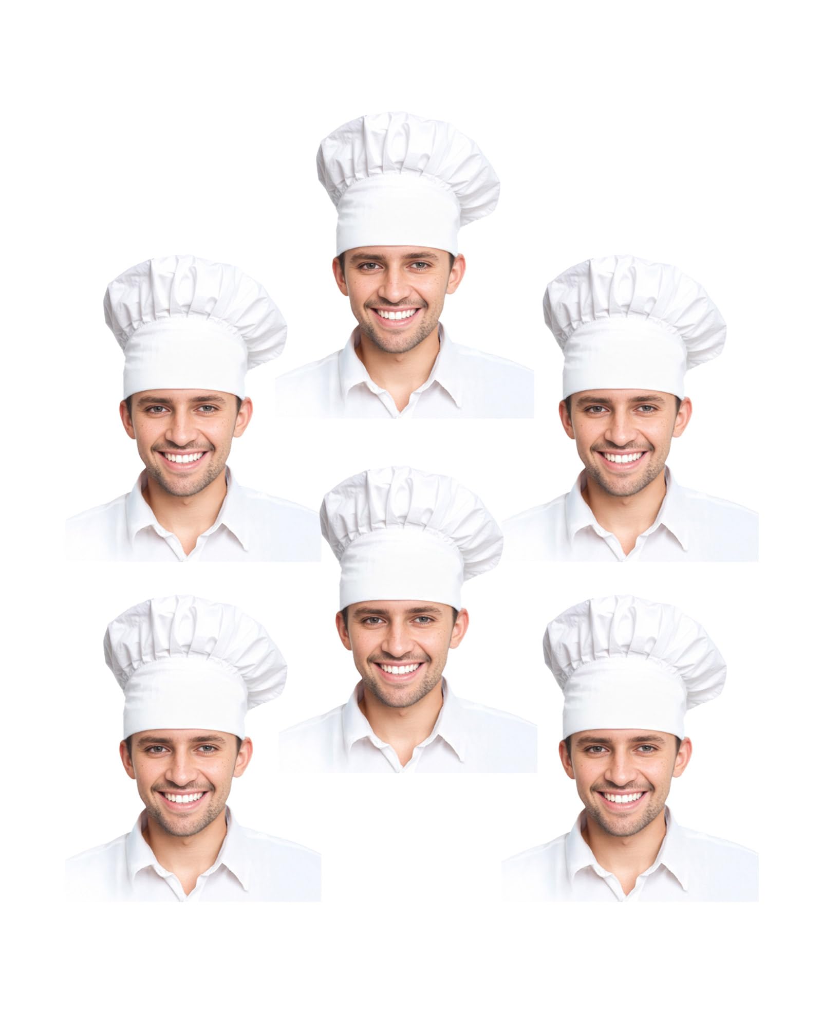 Xeoxarel Chef Hat for Men/Women, Baker Kitchen Cooking Cap