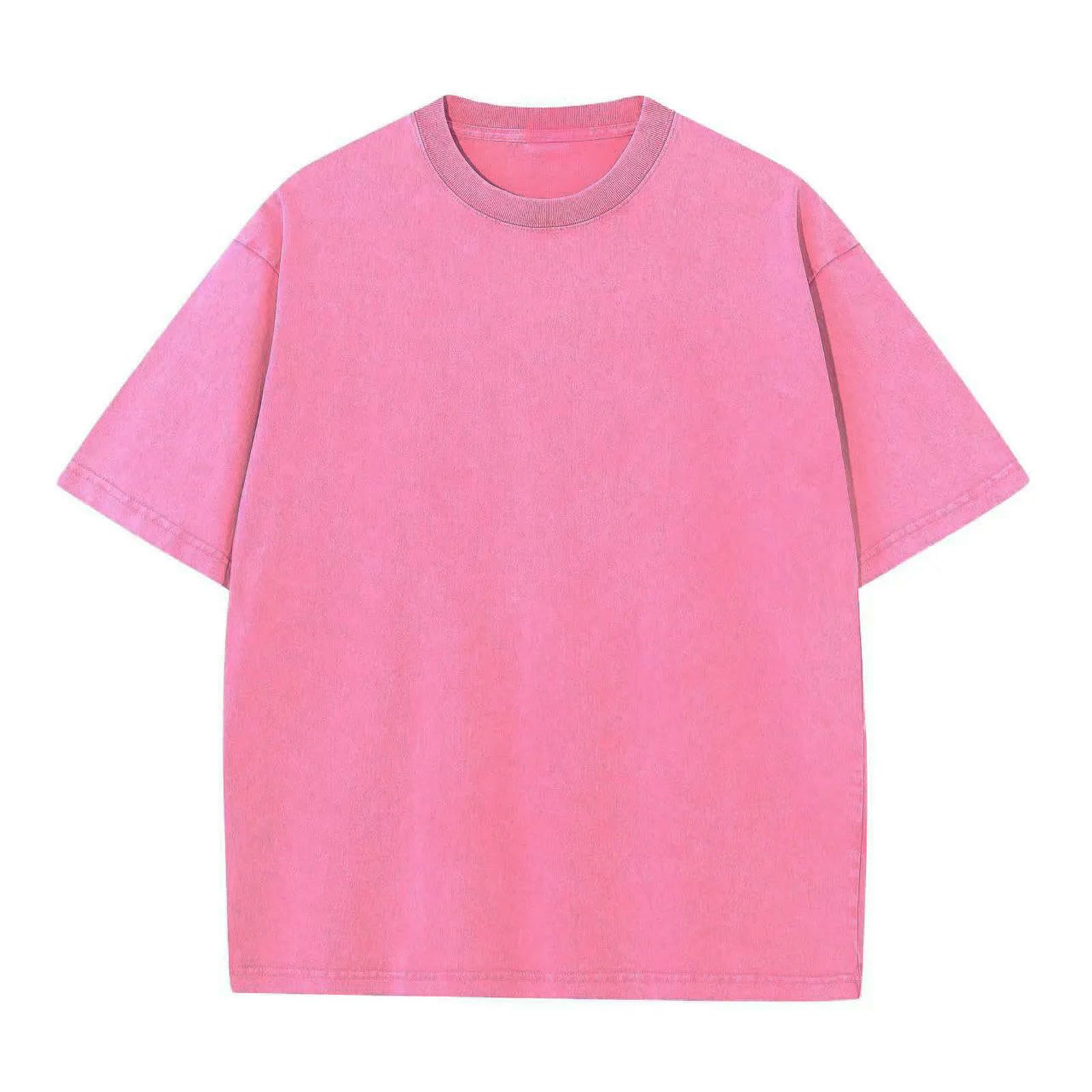 Vintage bawełniana koszulka - Damska koszulka z krótkim rękawem Batik męska Hip Hop Luźna koszula-czarny-l
