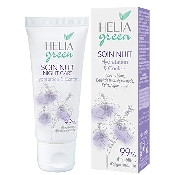 HELIAGREEN Hydration & Comfort, nourishing, moistuirzing Anti Aging, Night Care1.69fl. oz