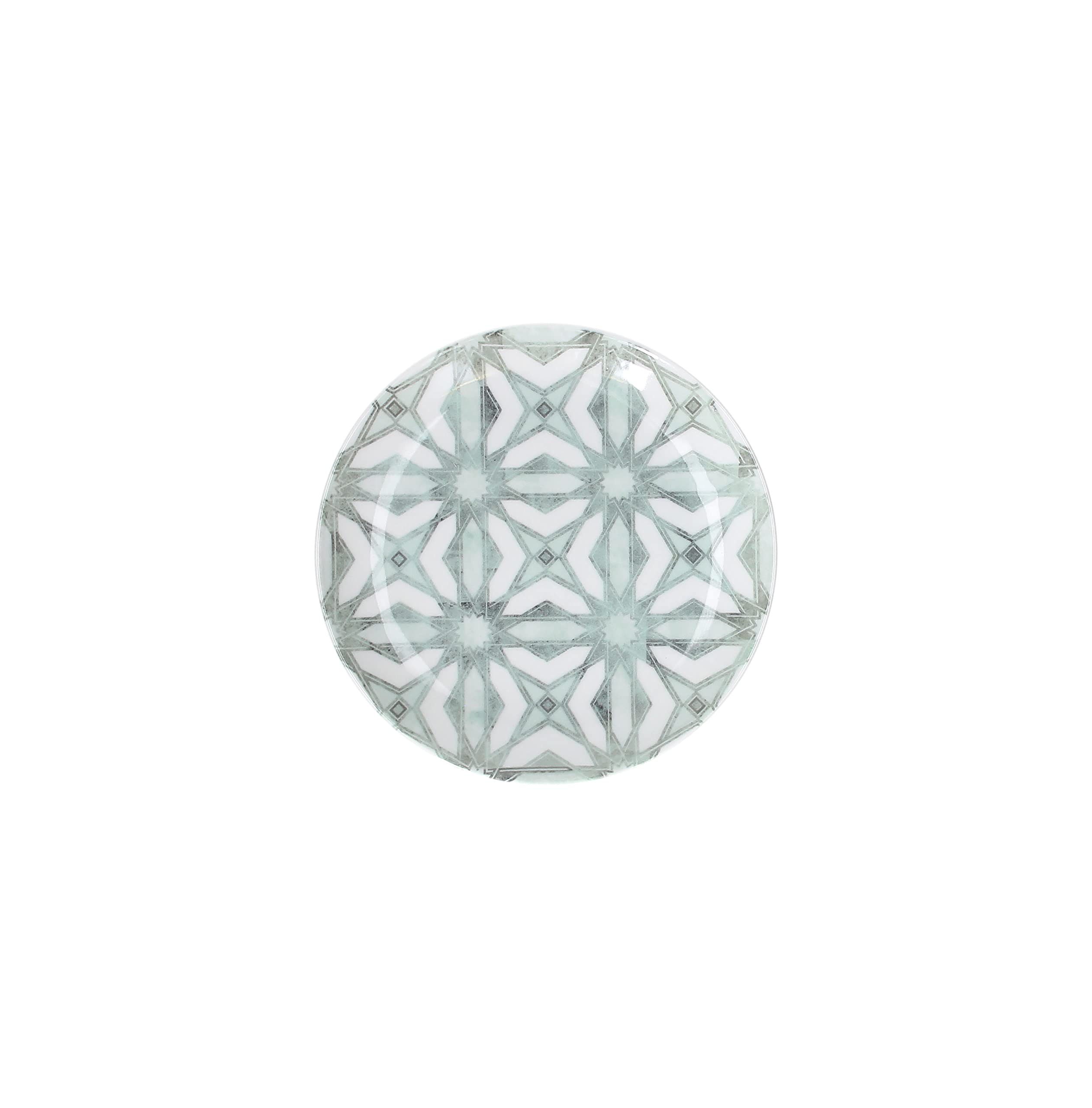 Tognana Teal Dessert Plate cm 20 Made in Italy