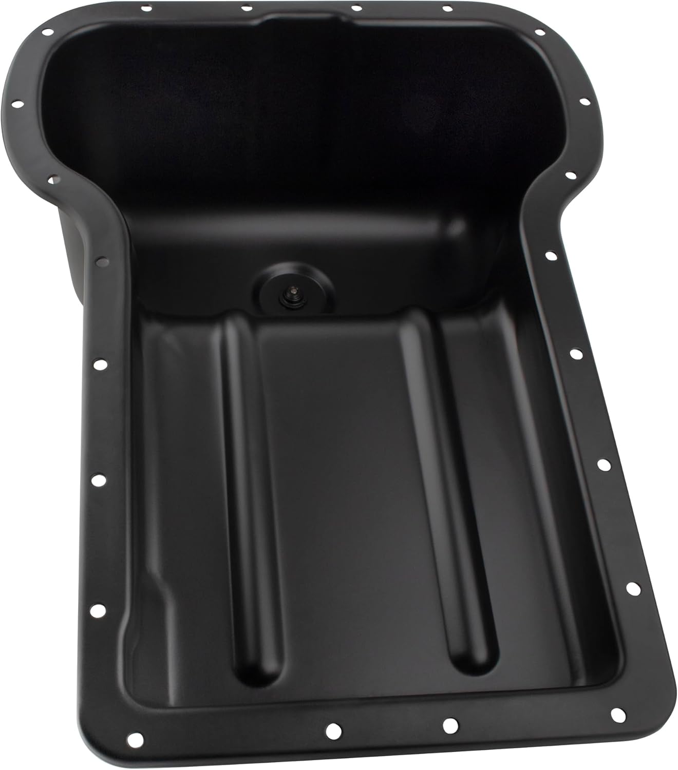 264-046 Engine Oil Pan with Drain Plug for Ford F-250 F-350 F-450 F-550 Super Duty 2003-2010 Excursion 2003-2005, F3C3Z6675AA 1843912C91 3C3Z6675AA