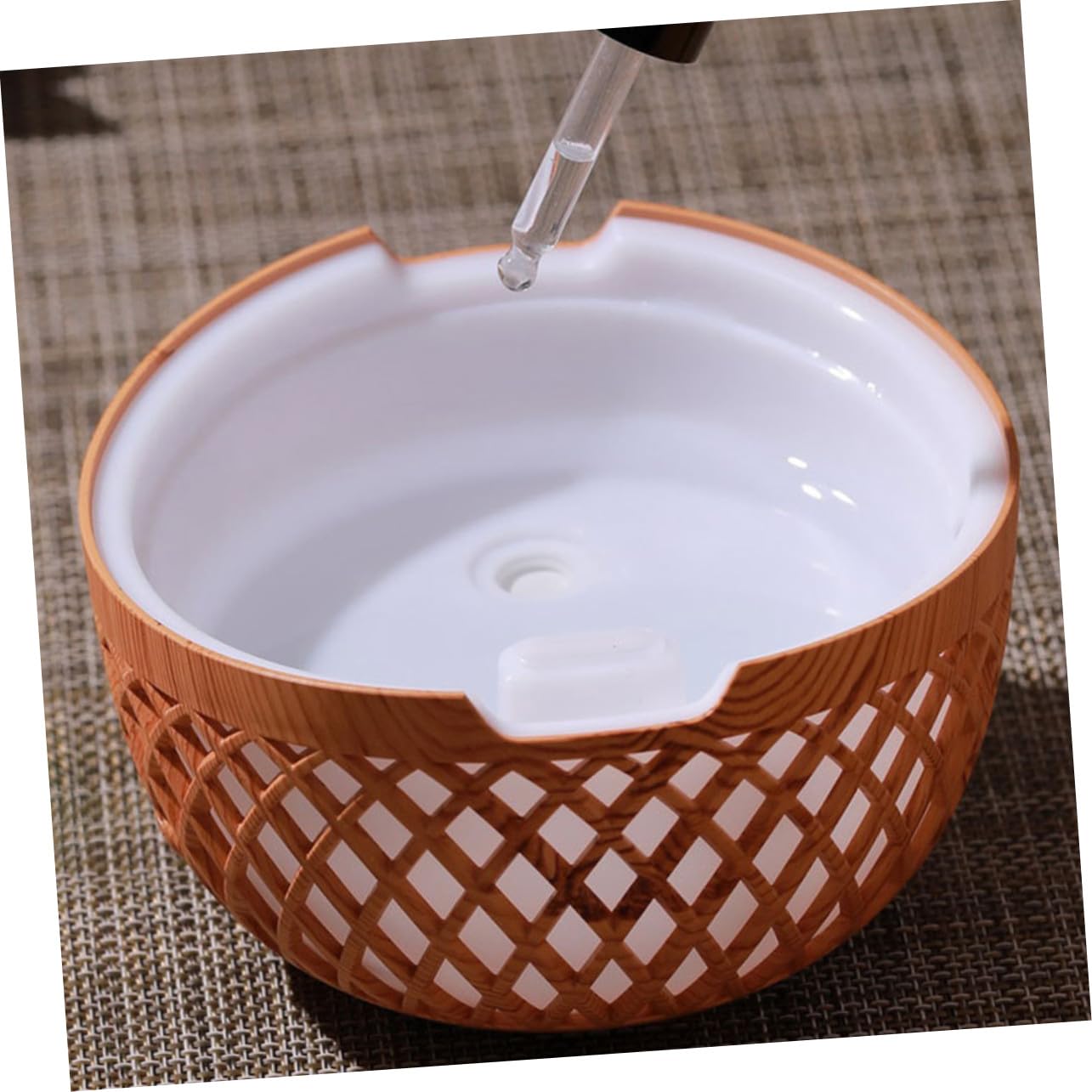 GALPADA Humidificador de Escritorio y Difusor de Fragancias Capacidad de 320ml, Diseño Simple y Material Abs para Decoración y Aromaterapia Hogar o Dormitorio