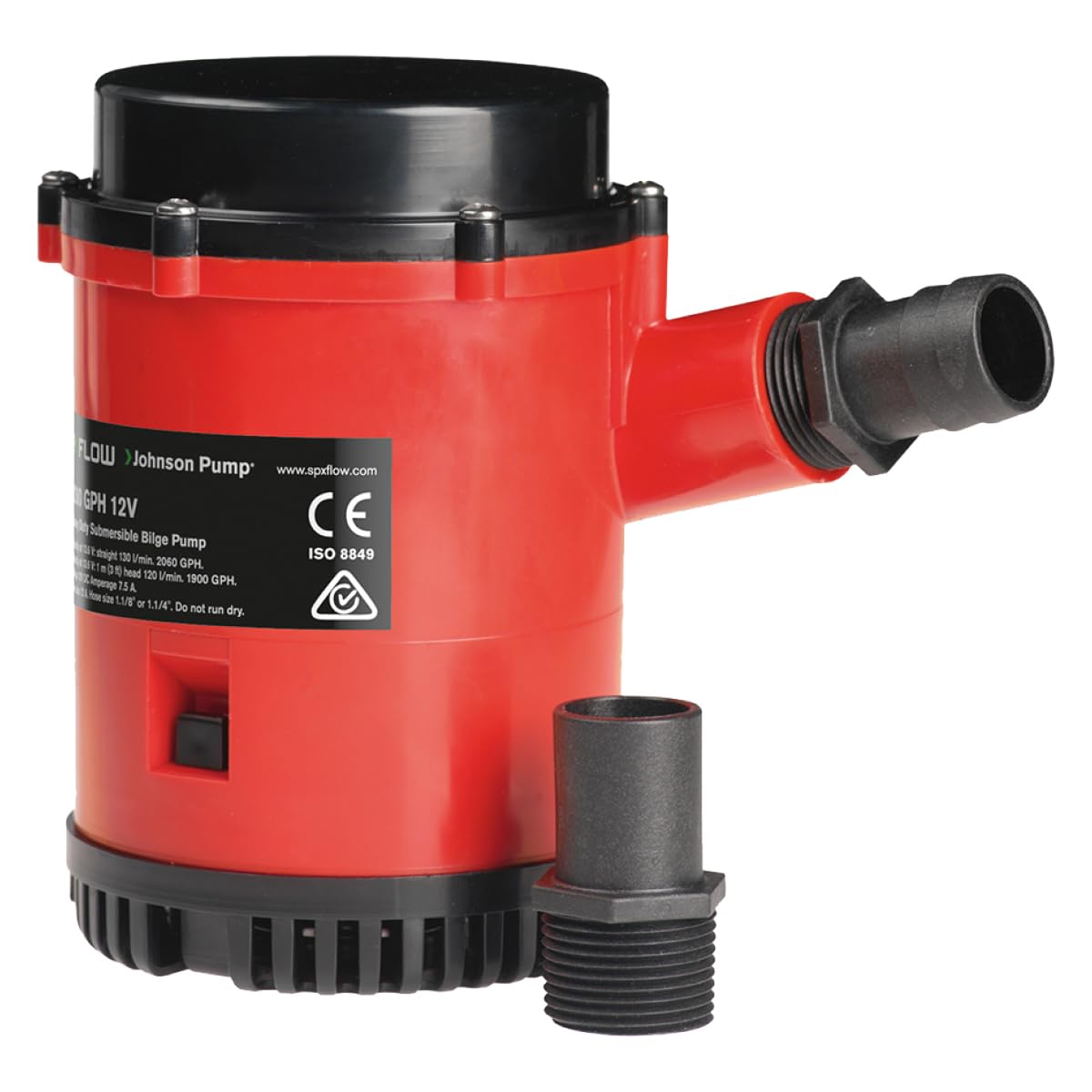 Johnson Pumps 22004 2200 GPH Bilge Pump