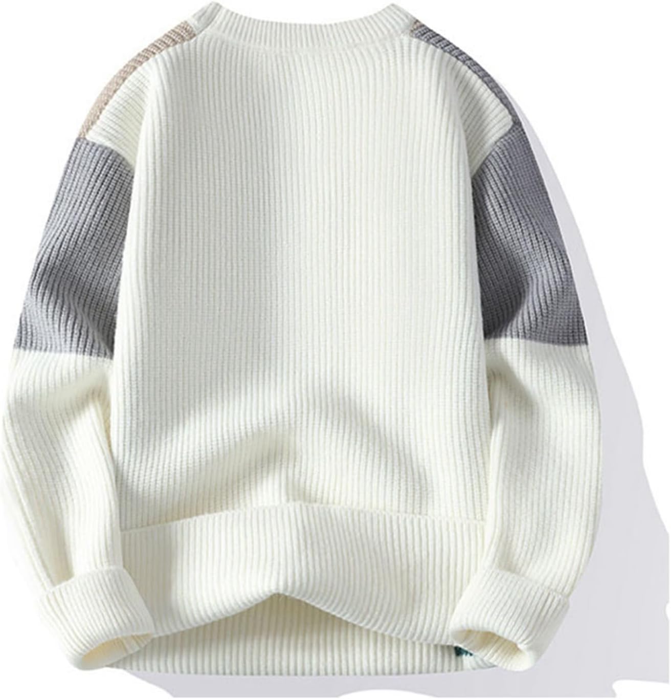 [Piface] セーター ニット メンズ カジュアル 秋冬 長袖 防寒 保温 快適 ストレッチ カットソー クルーネック かっこい