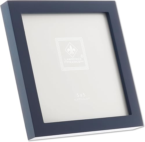 Vista 271 de Lawrence Frames Marco de fotos de madera de nogal, colección de galería, nogal claro, 2.5 x 3.5 pulgadas