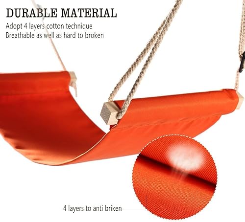 Miniatura 3 de Home-Organizer Tech Hamaca portátil ajustable para escritorio de esquina, oficina, reposapiés, mini hamaca para debajo del escritorio, hamaca para