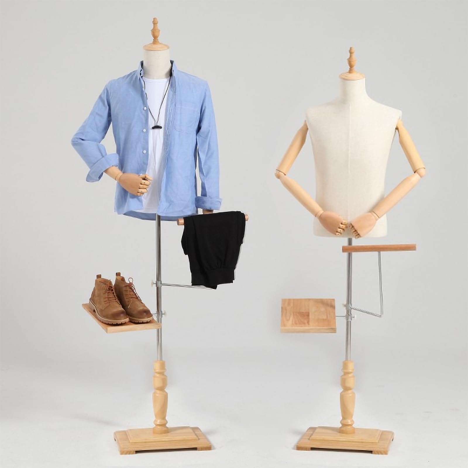 マネキントルソー上半身大きいメンズ洋裁用衣装マネキンズボンハンガーとシューズホルダー付き直線ピン株式会社錦斜めピン繰り返しピンに対応高さは130?190c Amazon | マネキン トルソー 上半身 大きい メンズ 洋裁用 衣装