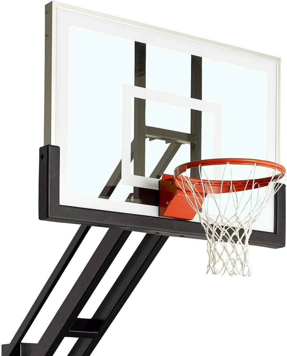 City Hoops - Silver - Adjustable Basketball System : Sports & Outdoors