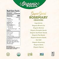 Vista 2 de Mary's Gone Crackers Super Seed Grackers - Proteína orgánica a base de plantas