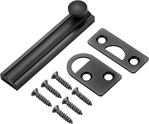 Perno de puerta de superficie deslizante, perno de superficie oculta de latón macizo resistente, perno deslizante de puerta, cerradura de seguridad