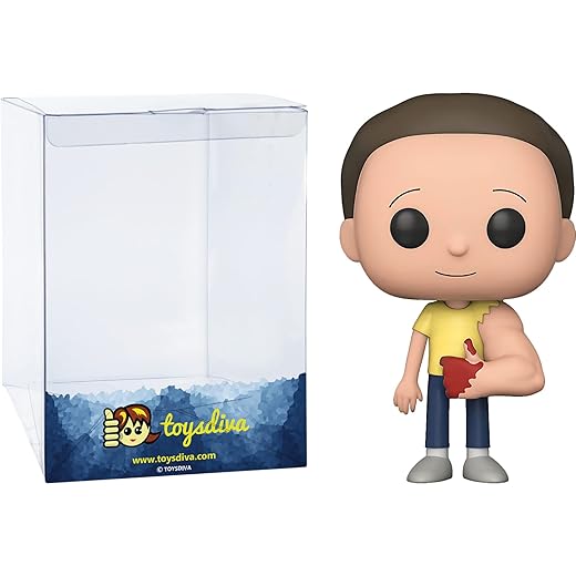 Sentinent Arm M O R T Y (Chase): P O P ! Animation Vinyl Figurine Bundle With 1 Compatible 'Toysdiva' Graphic Protector (340-28451 - B/A)