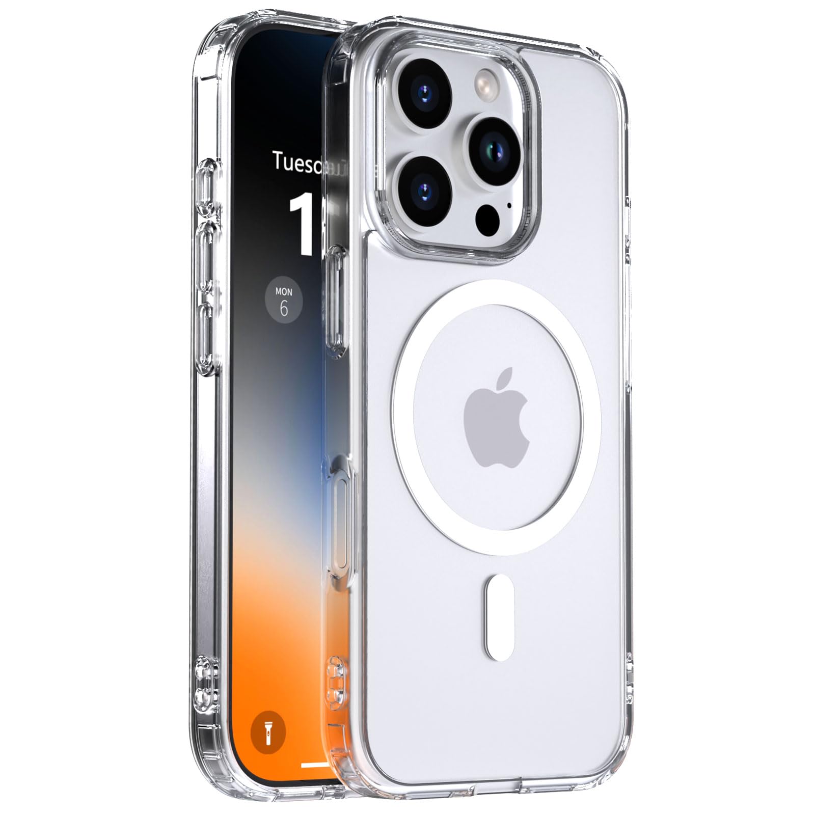 iPhone16ProMax スマホケース リング付き 米軍MIL規格 クリア Amazon.co.jp: 【米軍MIL規格・Magsafe対応】ESR iPhone 16 Pro