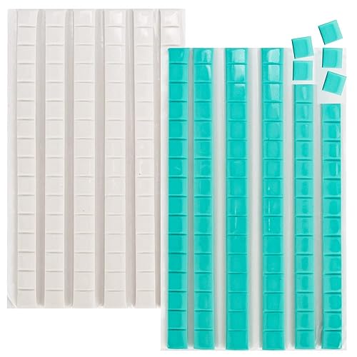 Miniatura 1 de 192 masilla adhesiva para póster, masilla de montaje reutilizable, masilla de pared para colgar imágenes, museo de pósteres y fotografías (azul,