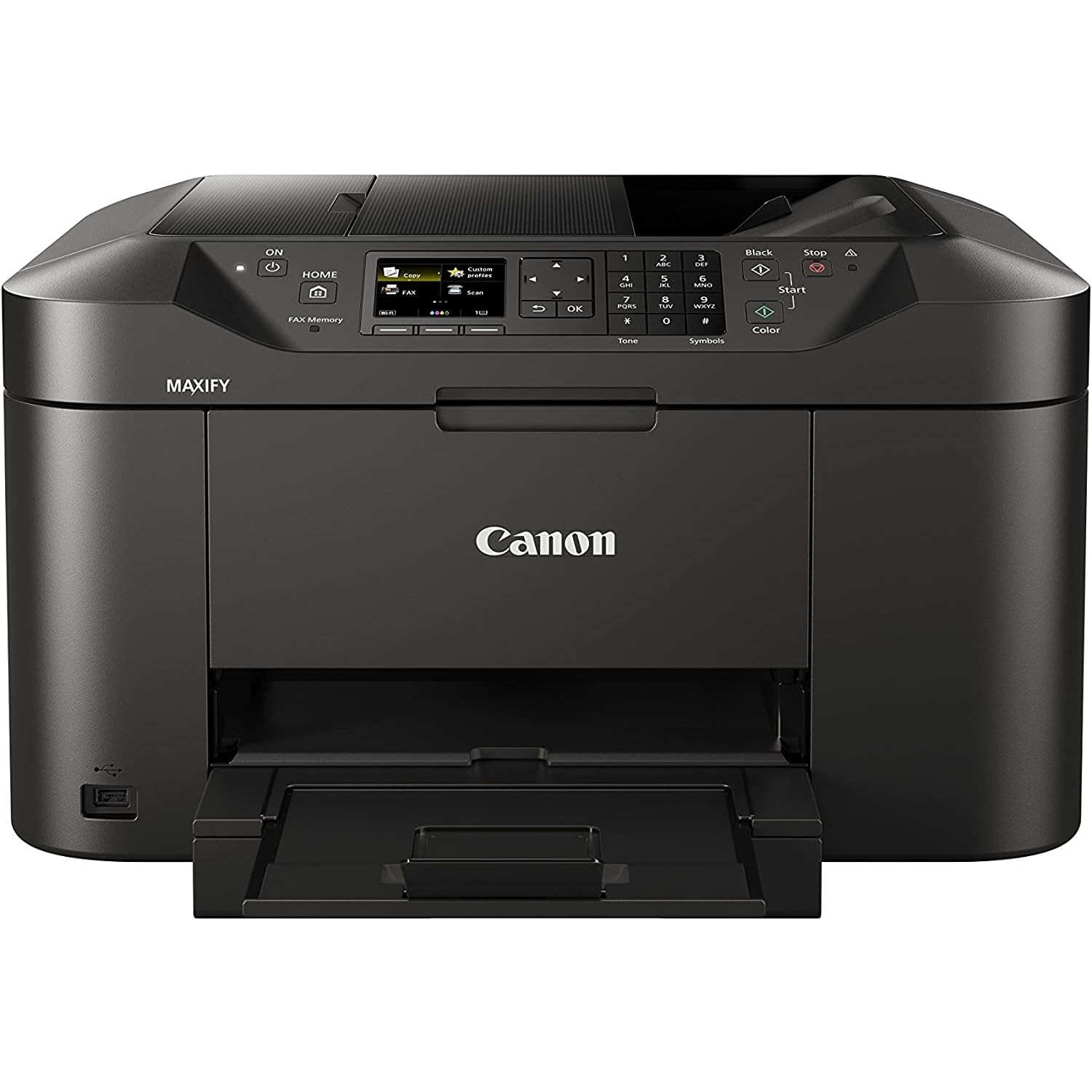 Canon Maxify Mb2150 Stampante Inkjet Multifunzione 4-1 Wireless, Schermo Da 6.2 Cm, 250 Fogli Di Capacità
