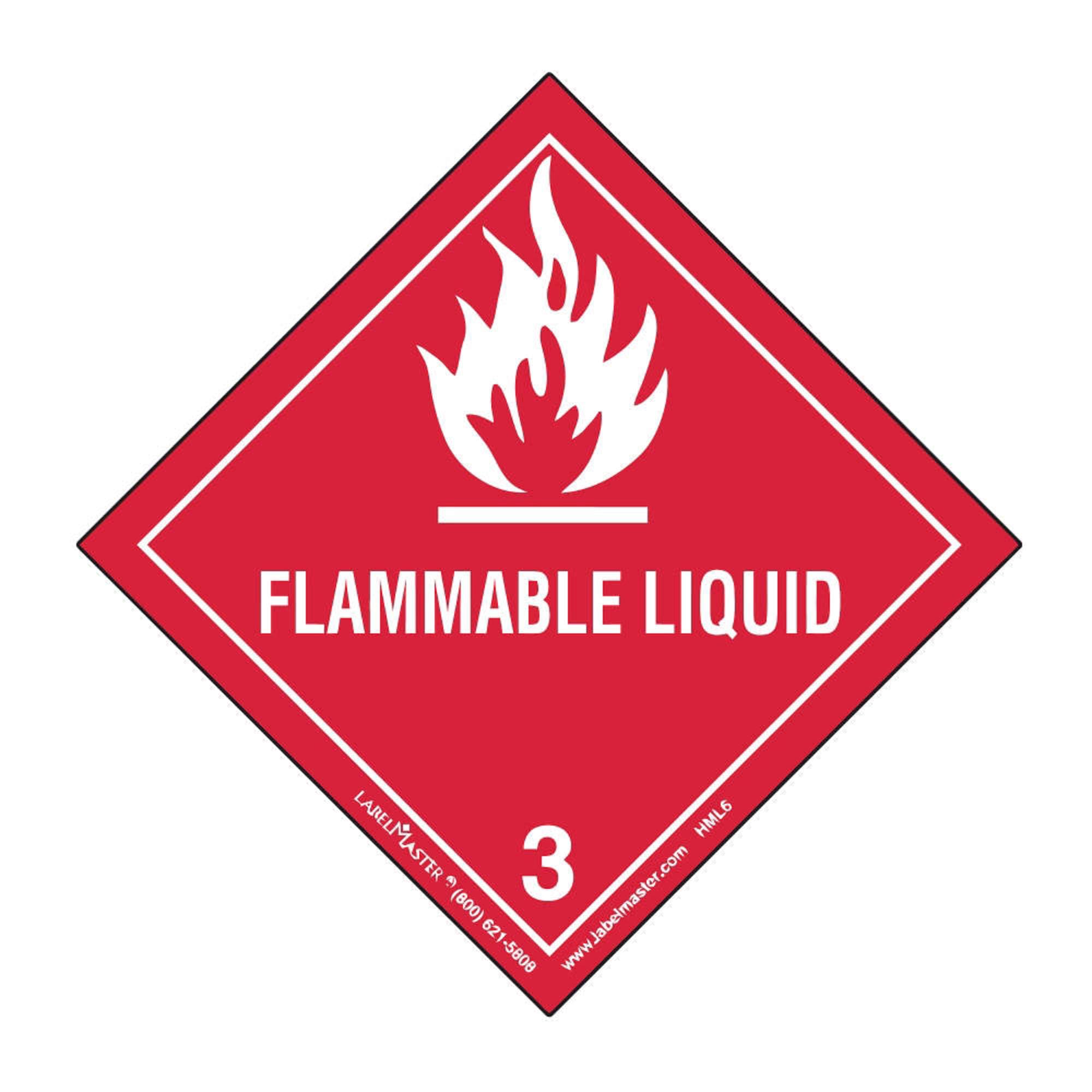 POISON Hazmat Label Labelmaster Poison Hazard Labels - 4x4 Inch, PVC ...