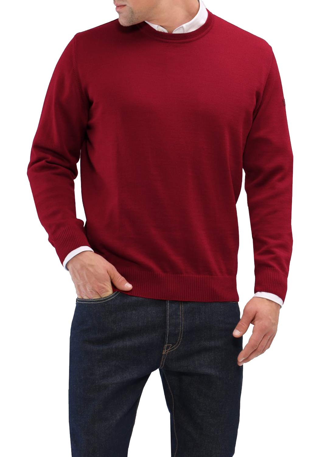 Maerz Herren Pullover 490500 Gr. 58 Rot