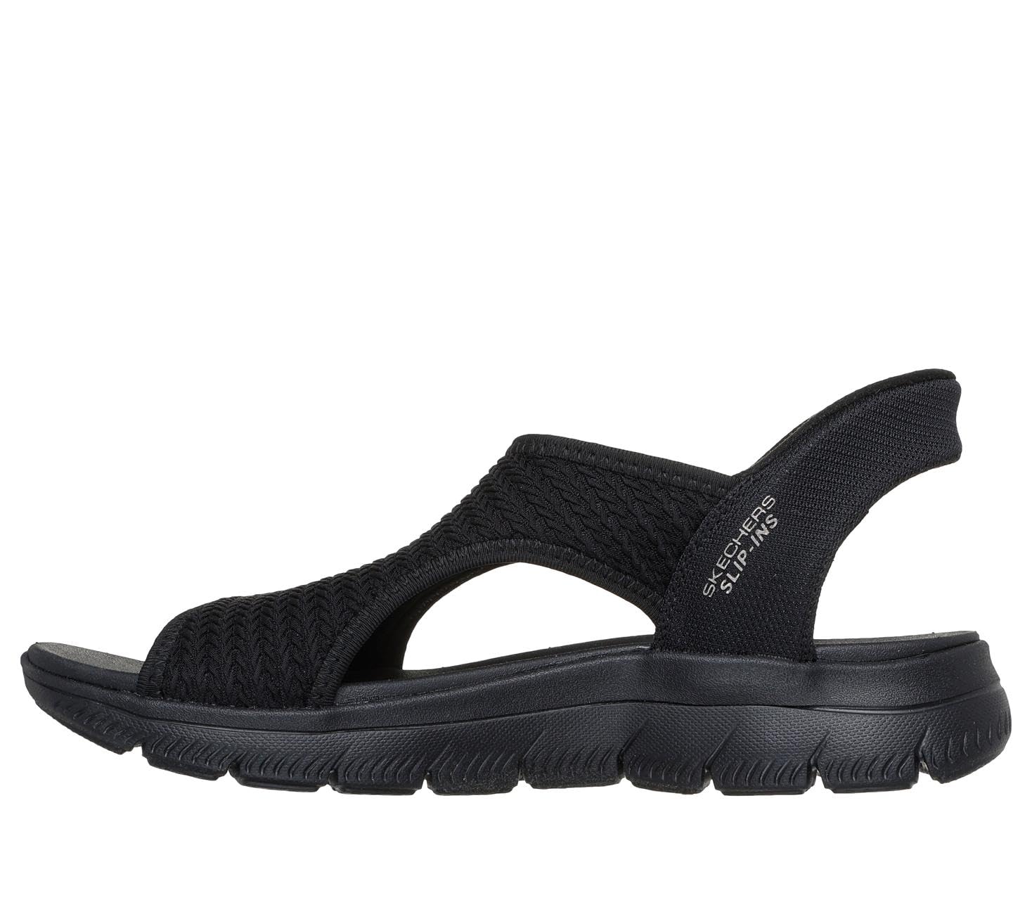 Skechers Summits Sandal - Sweetly Evolved Damen Sandale Textil schwarz