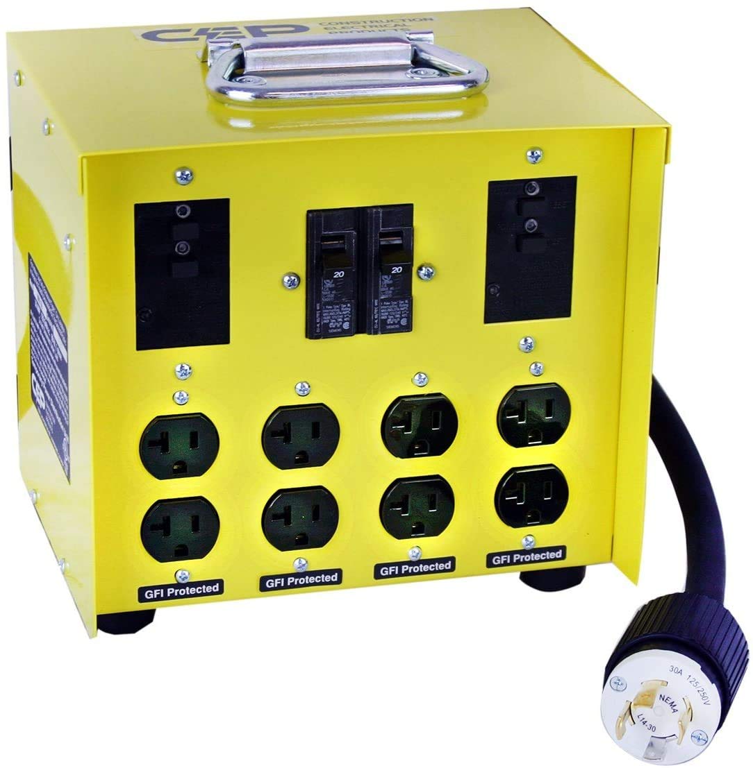 CEP Construction Electrical Products 6503GU 30Amp Mini Portable Power