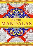 Power Mandalas Coloring book for adults, Spiral bound paperback, stress relieving intricate Offbeat