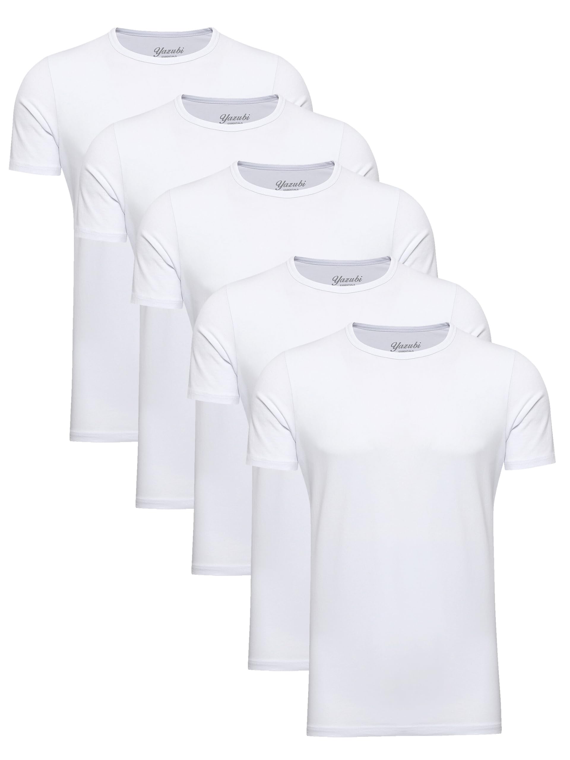 Yazubi 5er Pack Herren T-Shirt Mythic