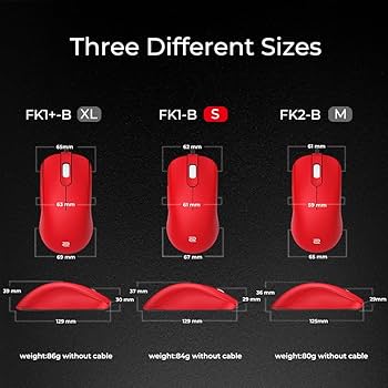 BenQ FK1-B FK1+-B FK2-B S2 redまとめ売り4台セット ZOWIE FK1+-B RED V2 Symmetrical eSports Gaming Mouse | ZOWIE US