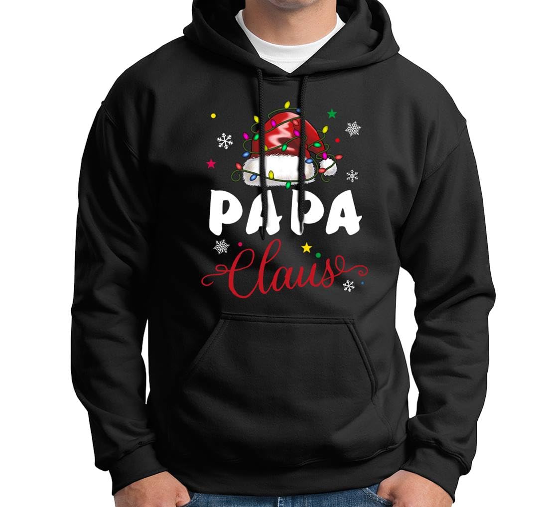 Tassenbrennerei Weihnachtspullover - Papa Claus - Hoodie für Weihnachten für Männer, Herren - Vater - Familien Pullover für Heilig Abend