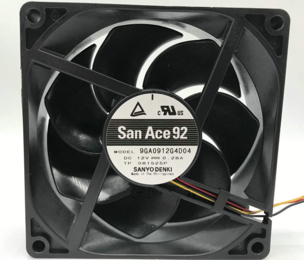 9GA0912G4D04 0.28A 92x92x25mm Cooling Fan 12V