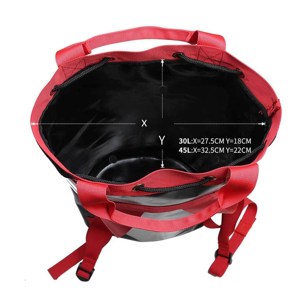 Adultes corde sac escalade descente spéléologie cordes stockage PVC organisateur alpinisme sport sac à équipement de plein air