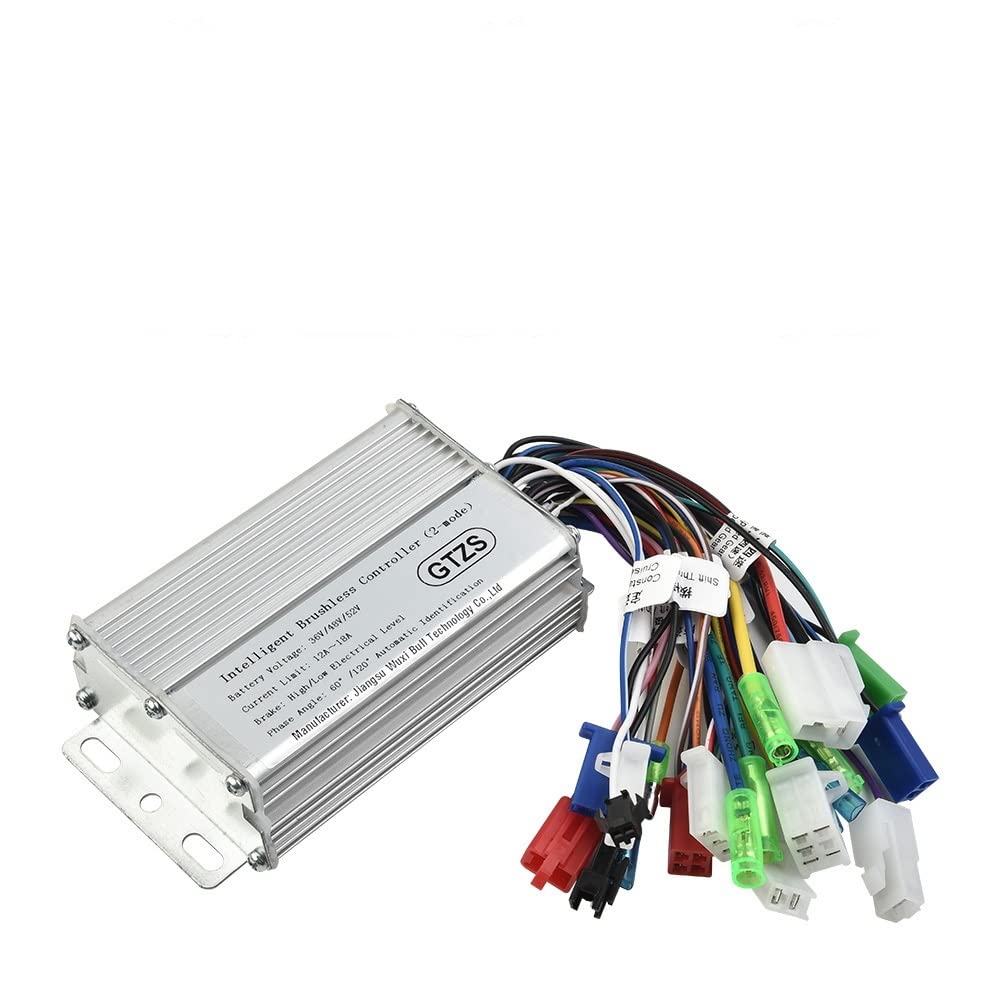 Controlador EléCtrico Controlador de Motor de CC sin escobillas, 600w, 800W, 36V, 48V, 6mos, Controlador de Modo Dual de 6 Tubos for Piezas de Bicicleta eléctrica E-Bike E-Scooter
