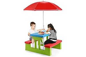 Armile Kids Picnic Table: The Perfect Spot for Backyard Kids Fun